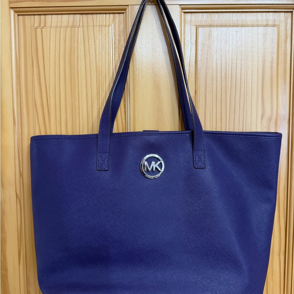Michael Kors Purple Tote Bag